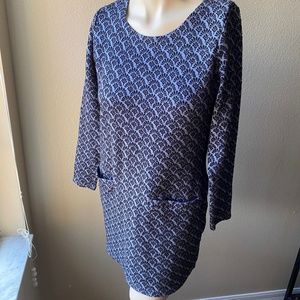 JOULES front pockets printed dress